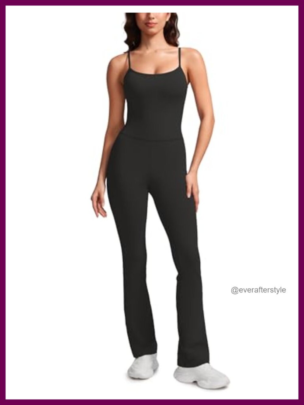 CRZ YOGA Butterluxe Flare Yoga Jumpsuit Sleeveless